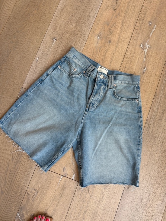 We The Free Pants - We The Free Light Blue Denim Jean Shorts